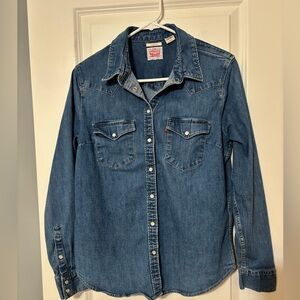 Levi's Blue Denim Shirt